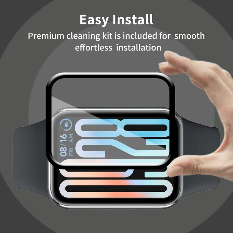محافظ صفحه نمایش ام‌گلس مدل Nano Pmma MG مناسب برای ساعت هوشمند شیائومی Smart Band 9 Pro بسته سه عددی