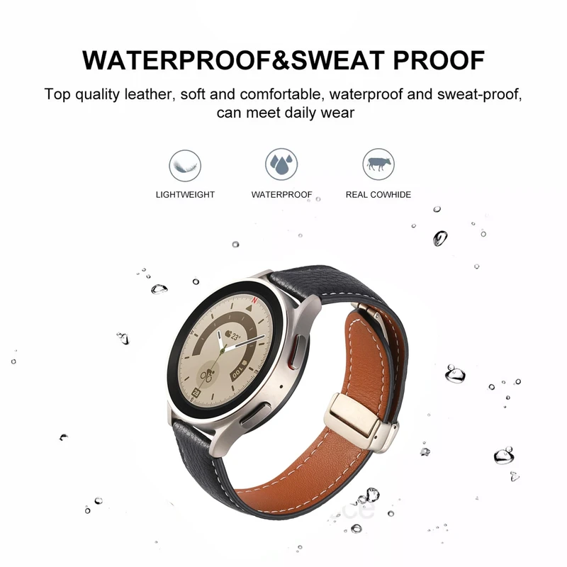 بند برنارد مدل Mag Leather BR TW مناسب برای ساعت هوشمند سامسونگ Galaxy Watch 3 45mm / Gear S3 Frontier / Gear S3 Classic