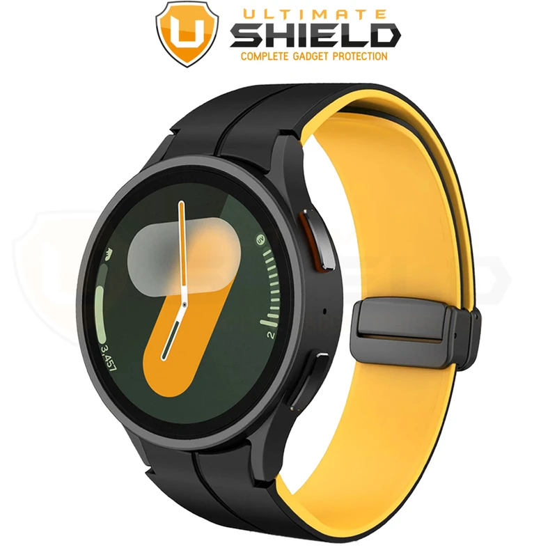 بند آلتیمیت شیلد مدل ORG-MAG-BK2C مناسب برای ساعت هوشمند سامسونگ Galaxy Watch 4 40mm / Watch 4 44mm / Watch 4 Classic 42mm / Watch 4 Classic 46mm