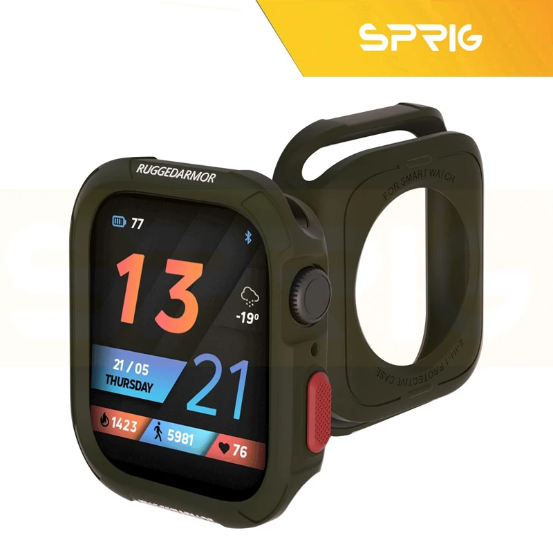 کاور اسپریگ مدل Rugged Armor مناسب برای اپل واچ Series 10 46mm