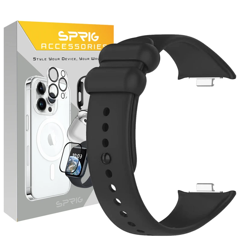 بند اسپریگ مدل PUFF مناسب برای ساعت هوشمند شیائومی Mi band 8 pro