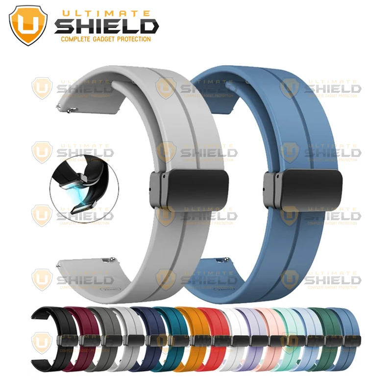 بند آلتیمیت شیلد مدل SIC Mag TW مناسب برای ساعت هوشمند گلوریمی سایز 22 mm سری M2 Max