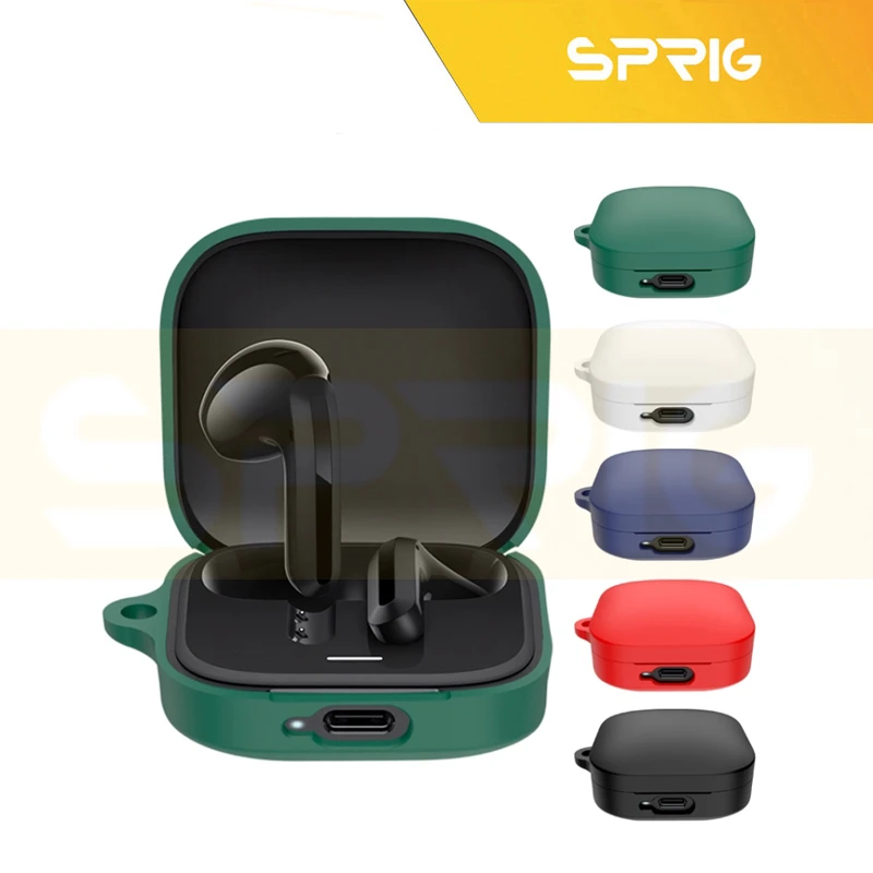 کاور اسپریگ مدل Silicone-SP مناسب برای کیس هدفون بلوتوثی شیائومی Redmi Buds 6