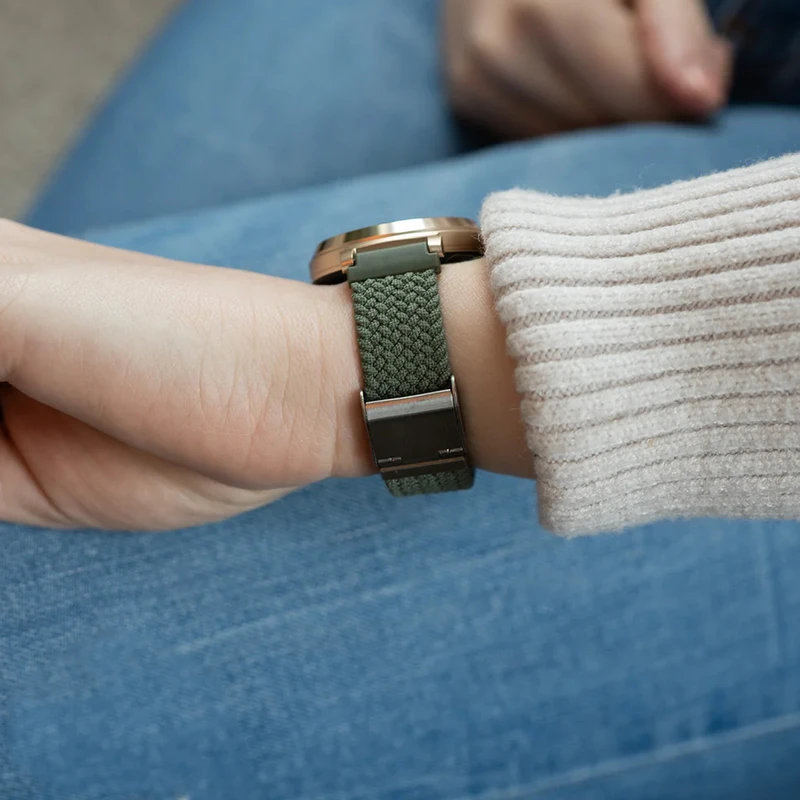بند اسپریگ مدل Braided SGK TW مناسب برای ساعت هوشمند شیائومی Redmi Watch 5 Active / Watch 5 Lite 22mm