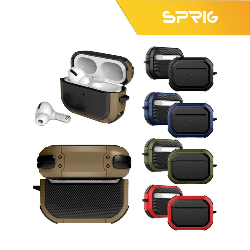 کاور اسپریگ مدل EggShell مناسب برای کیس اپل Airpod Pro / Airpod Pro 2