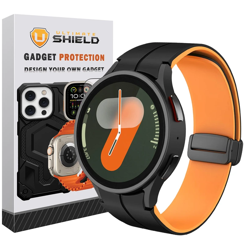 بند آلتیمیت شیلد مدل ORG-MAG-BK2C مناسب برای ساعت هوشمند سامسونگ Galaxy Watch 6 Classic 47mm