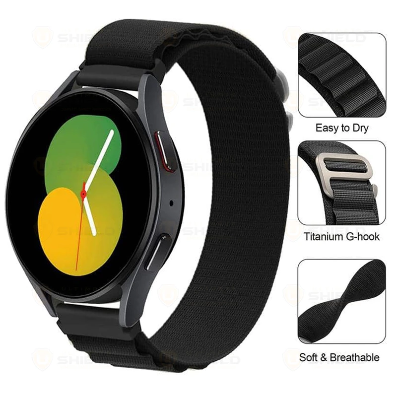 بند آلتیمیت شیلد مدل LP Alpine TW مناسب برای ساعت هوشمند شیائومی سایز 22 میلی متری Redmi Watch 5 Active / Watch 5 Lite