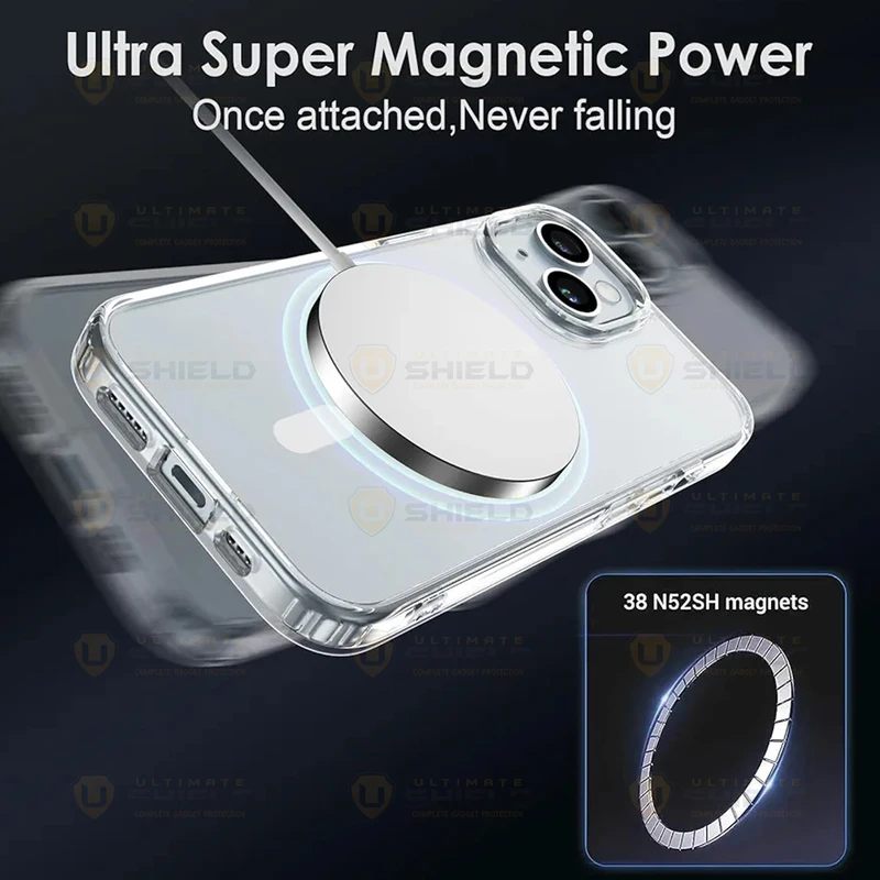 کاور آلتیمیت شیلد مدل Magsafe Full مناسب برای گوشی موبایل اپل iPhone 13 به همراه محافظ صفحه نمایش