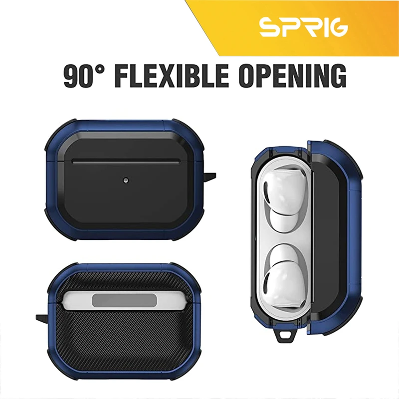 کاور اسپریگ مدل EggShell مناسب برای کیس اپل Airpod Pro / Airpod Pro 2