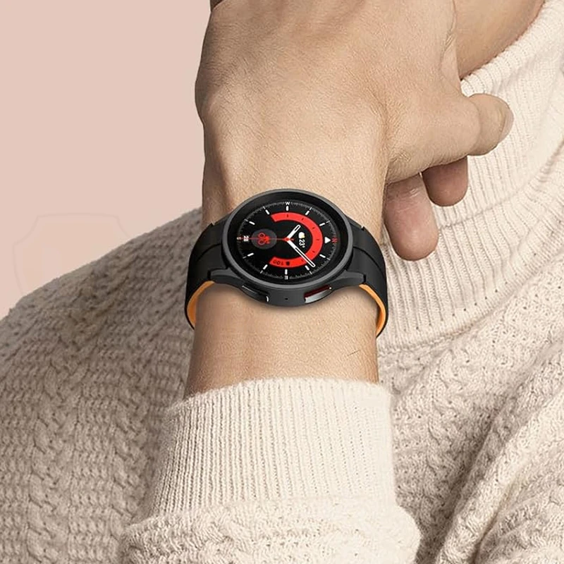 بند آلتیمیت شیلد مدل ORG-MAG-BK2C مناسب برای ساعت هوشمند سامسونگ Galaxy Watch 6 Classic 47mm