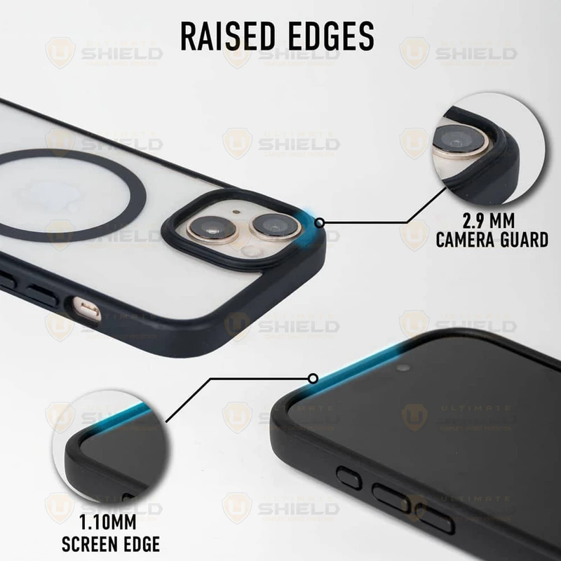 کاور آلتیمیت شیلد مدل Magsafe BRD Ring مناسب برای گوشی موبایل اپل iPhone 15 به همراه محافظ لنز دوربین