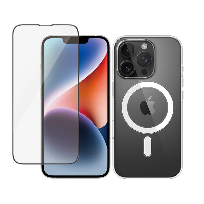 کاور آلتیمیت شیلد مدل Magsafe Full مناسب برای گوشی موبایل اپل iPhone 16 Pro Max به همراه محافظ صفحه نمایش
