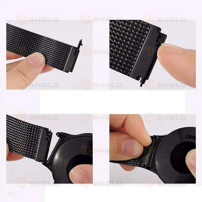 بند آلتیمیت شیلد مدل MilanStrap TW مناسب برای ساعت هوشمند 22 میلی متری سامسونگ Galaxy Watch Gear S2 Classic / Gear S3 / Gear Sport
