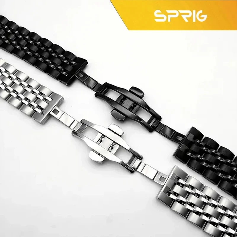 بند اسپریگ مدل 7BeadLUX مناسب برای  اپل واچ 38 / 40 / 41 mm به همراه کاور