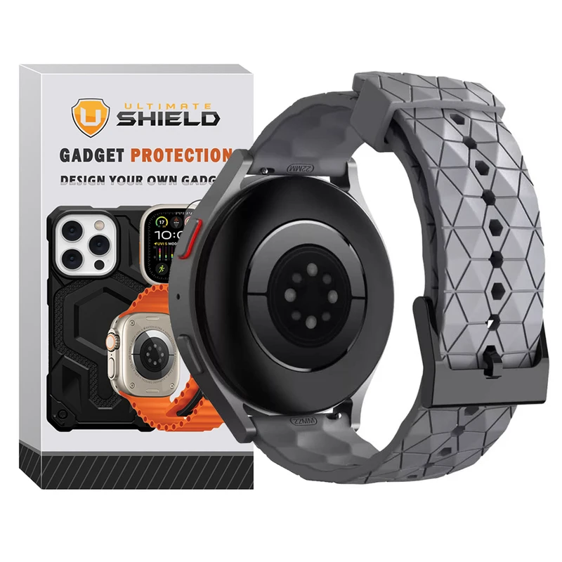 بند آلتیمیت شیلد مدل Ball Band TW مناسب برای ساعت هوشمند میبرو سایز 22 میلی متری Lite 2 / Lite 3 / Lite 3 Pro