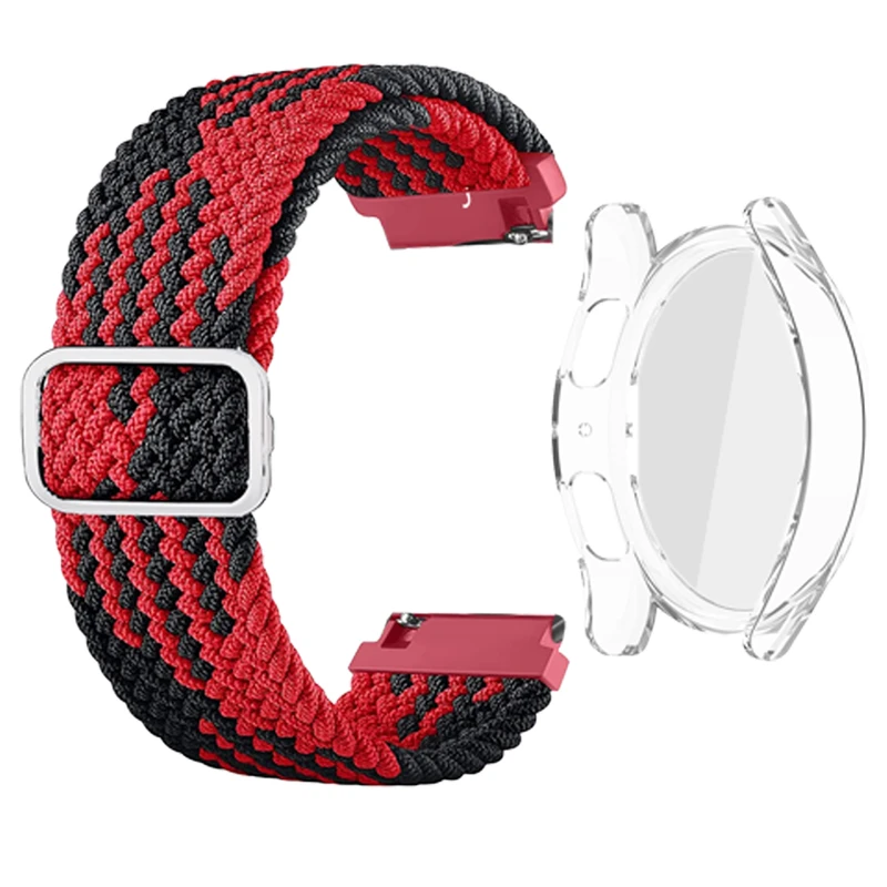 بند آکوآرا مدل Woven CL-GRD مناسب برای ساعت هوشمند سامسونگ Galaxy Watch 5 40mm به همراه کاور