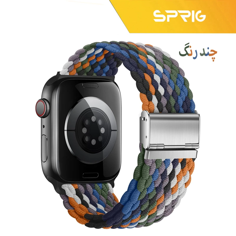 بند اسپریگ مدل Braided SGK مناسب برای اپل واچ Ultra / Ultra 2 49mm