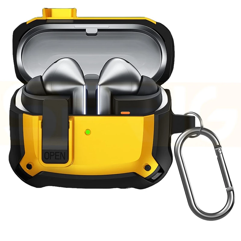 کاور اسپریگ مدل Eggshell-Lock مناسب برای کیس سامسونگ Galaxy Buds 3 / 3 pro