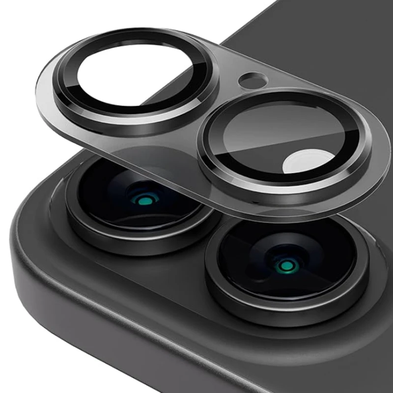 محافظ لنز دوربین آلتیمیت شیلد مدل Glass 3D UL مناسب برای گوشی موبایل اپل iPhone 16 / 16 Plus