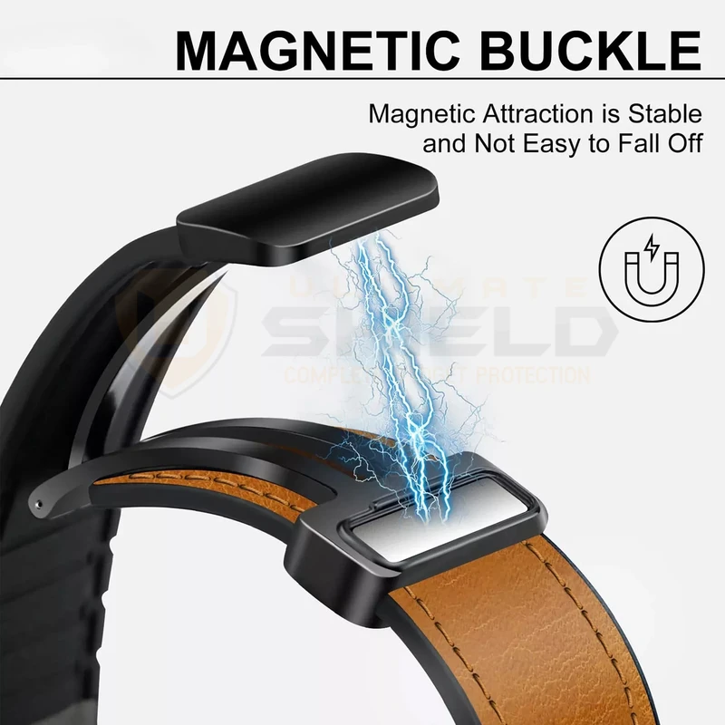 بند آلتیمیت شیلد مدل Sic Leather MG TW مناسب برای ساعت هوشمند سامسونگ Galaxy Watch Gear S2 Classic / Gear S3 / Gear Sport