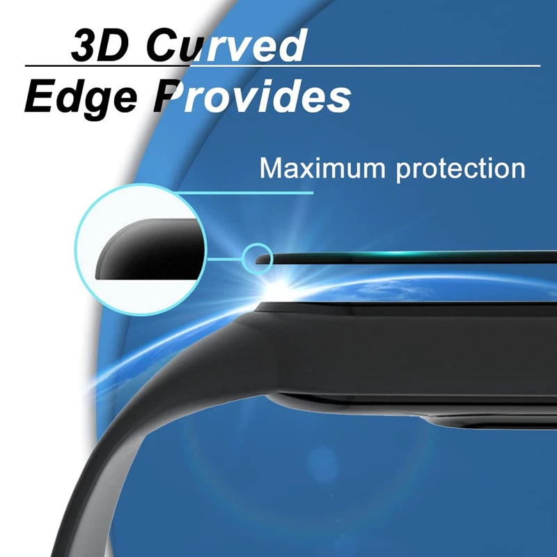 محافظ صفحه نمایش گلستیک مدل Nano Pmma GL مناسب برای ساعت هوشمند شیائومی Smart Band 9 Active بسته سه عددی