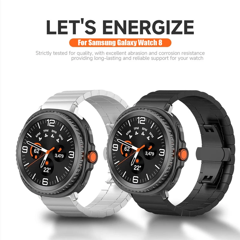 بند آکوآرا مدل 1Bead مناسب برای ساعت هوشمند سامسونگ Galaxy Watch 8 40mm/44mm/Classic 46mm