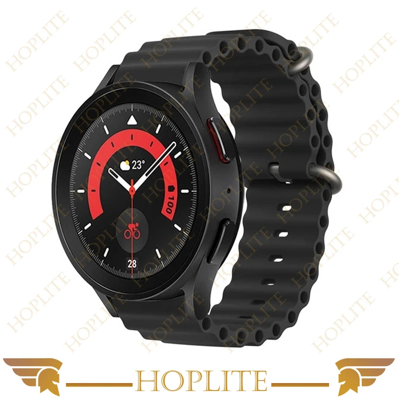 بند هاپلایت مدل Ocean مناسب برای ساعت هوشمند سامسونگ Galaxy Watch 5 44mm
