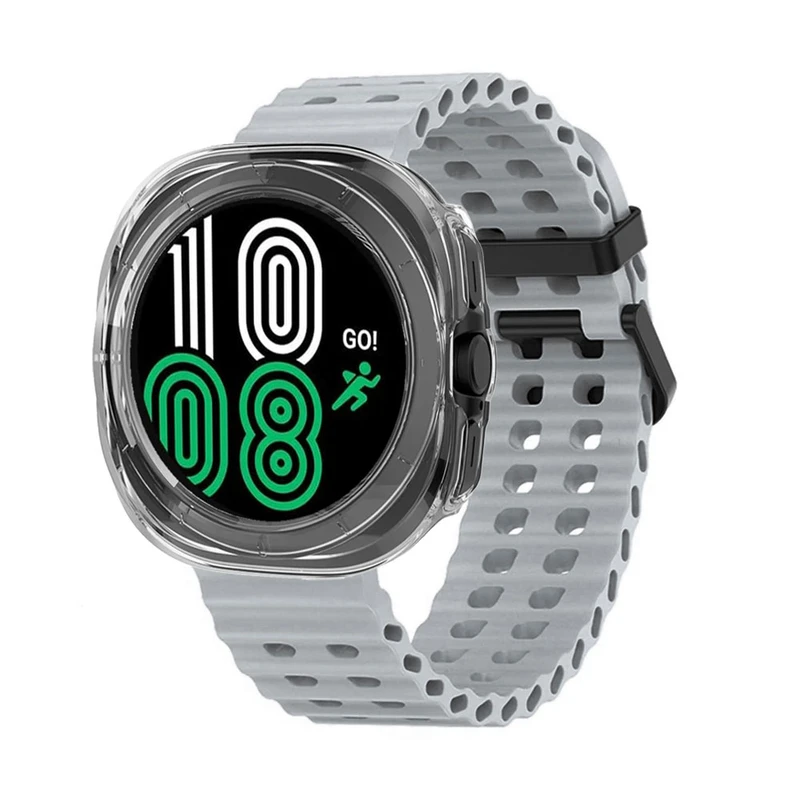 بند هاپلایت مدل Ocean CL Guard HL مناسب برای ساعت هوشمند سامسونگ Galaxy Watch 7 Ultra 47mm به همراه کاور