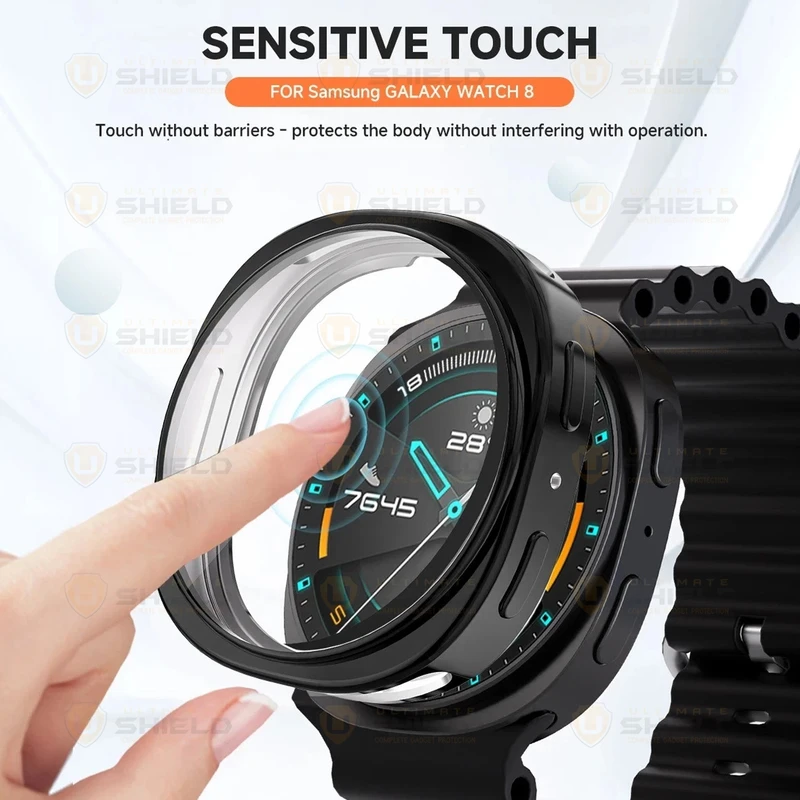 کاور آلتیمیت شیلد مدل Jelly Protection مناسب برای ساعت هوشمند سامسونگ Galaxy Watch 8 44mm