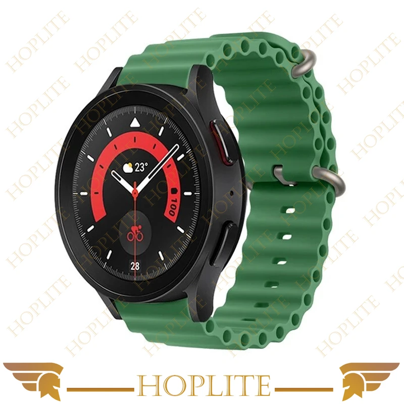 بند هاپلایت مدل Ocean مناسب برای ساعت هوشمند سامسونگ Galaxy Watch 3 41mm / Watch 4 40mm / Watch 4 42mm / Watch 4 44mm / Watch 4 46mm