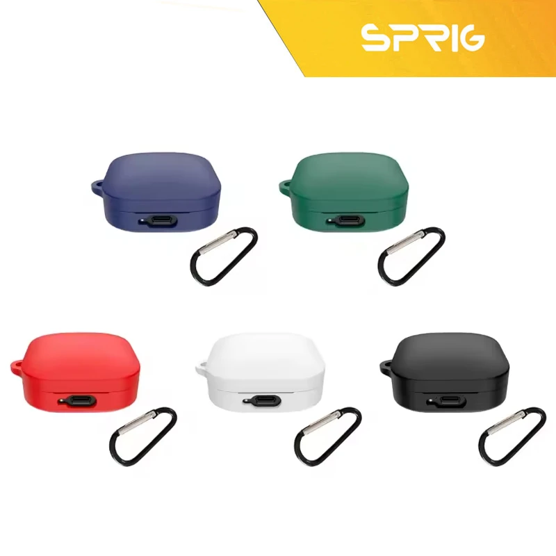 کاور اسپریگ مدل Silicone-SP مناسب برای کیس هدفون بلوتوثی شیائومی Redmi Buds 6 Active
