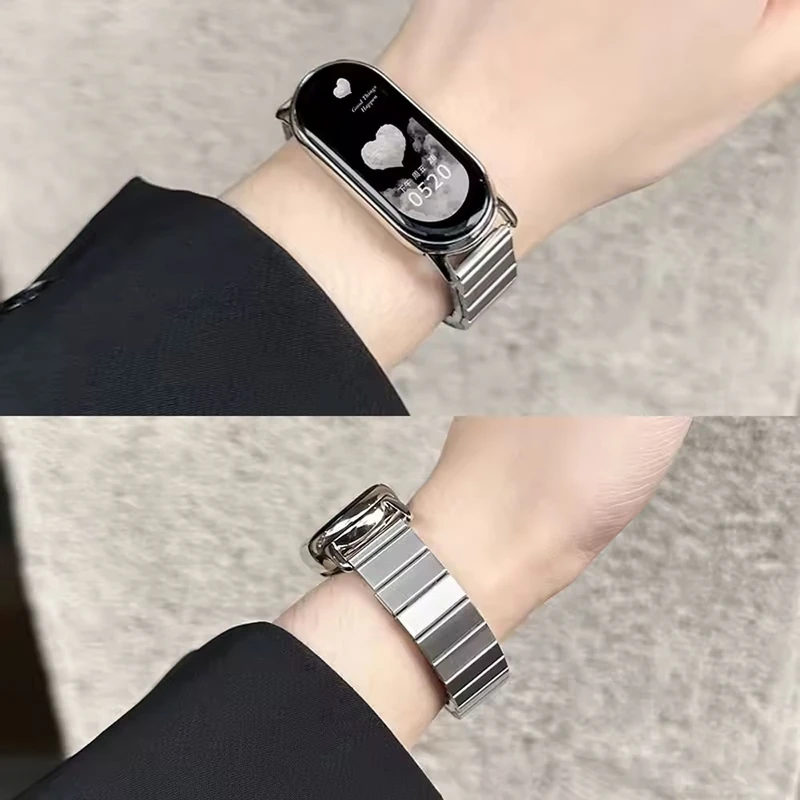 بند ساعت آکوآرا مدل 1Bead SG مناسب برای مچ‌بند هوشمند شیائومی Mi Band 9