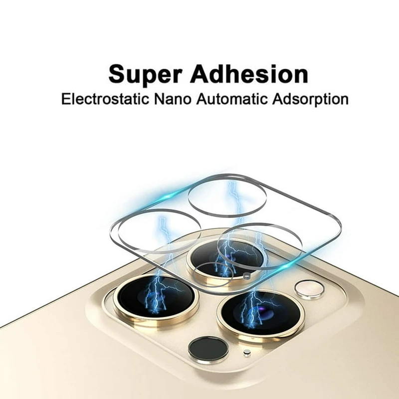 محافظ لنز دوربین پلاس مدل Glass 3D PL مناسب برای گوشی موبایل اپل iPhone 16 Pro / 16 Pro Max