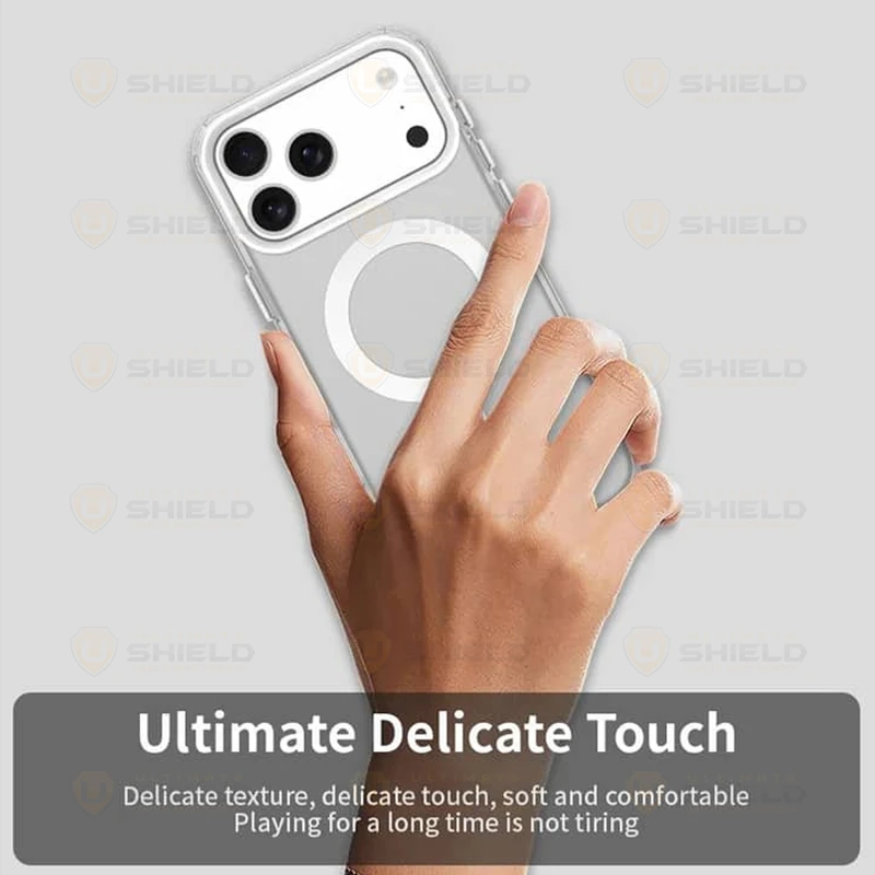 کاور آلتیمیت شیلد مدل Clear Magsafe UL مناسب برای گوشی موبایل اپل iPhone 17 Pro Max