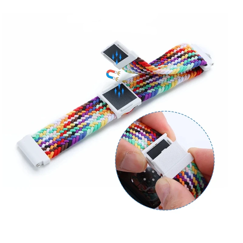 بند شیپ مدل Braided Magnet SH مناسب برای ساعت هوشمند سامسونگ Galaxy Watch 7 44mm / Galaxy Watch 7 40mm