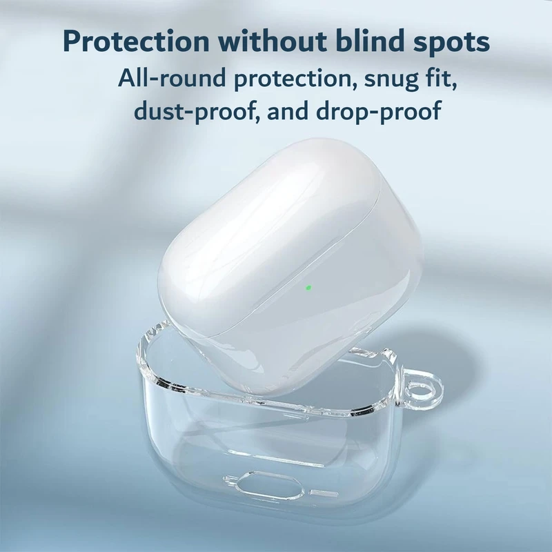 کاور هاپلایت مدل Clear Transparent HL مناسب برای کیس اپل AirPods 4