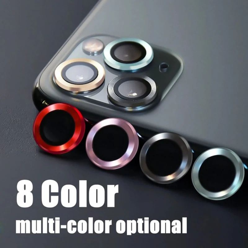 محافظ لنز دوربین پلاس مدل Ring Metal PL مناسب برای گوشی موبایل اپل iPhone 16 Pro / 16 Pro Max