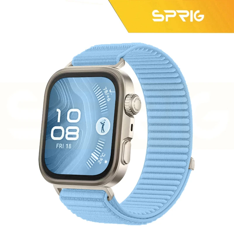 بند اسپریگ مدل nylon weave مناسب برای ساعت هوشمند هوآوی Fit 3/Fit 4/Fit 4 Pro (30mm)