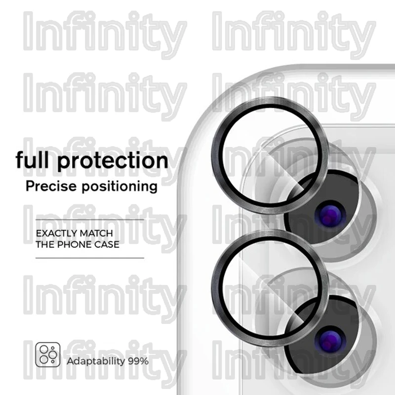 محافظ لنز دوربین اینفینیتی مدل Ring-Metal-IN مناسب برای گوشی موبایل شیائومی Poco X6 Pro