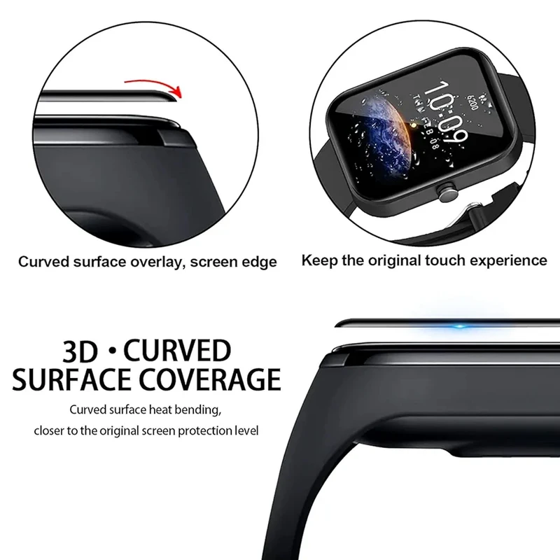 محافظ صفحه نمایش شیپ مدل Pmma-SH مناسب برای ساعت هوشمند سامسونگ Galaxy Watch Fit 3 بسته سه عددی