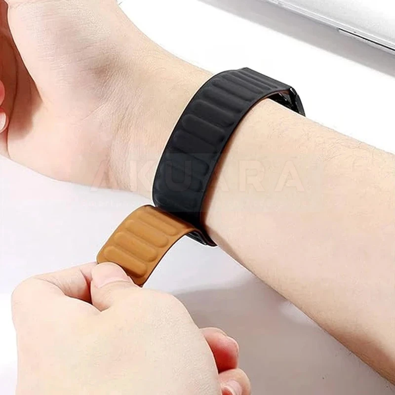 بند آکوآرا مدل Loop Magnet مناسب برای ساعت هوشمند سامسونگ Galaxy watch 4 40mm / watch 4 44mm / watch 4 Classic 42mm / watch 4 classic 46mm