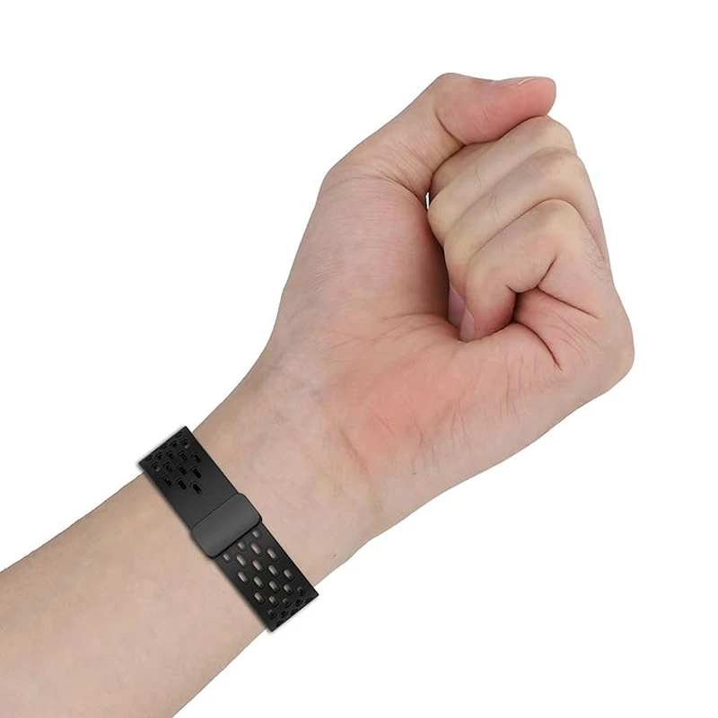 بند هاپلایت مدل NK Silicone Magnet HL مناسب برای ساعت هوشمند سامسونگ Galaxy Watch 4 / Watch 4 Classic / Watch 5 / Watch 5 Pro / Watch 6 / Watch 6 Classic