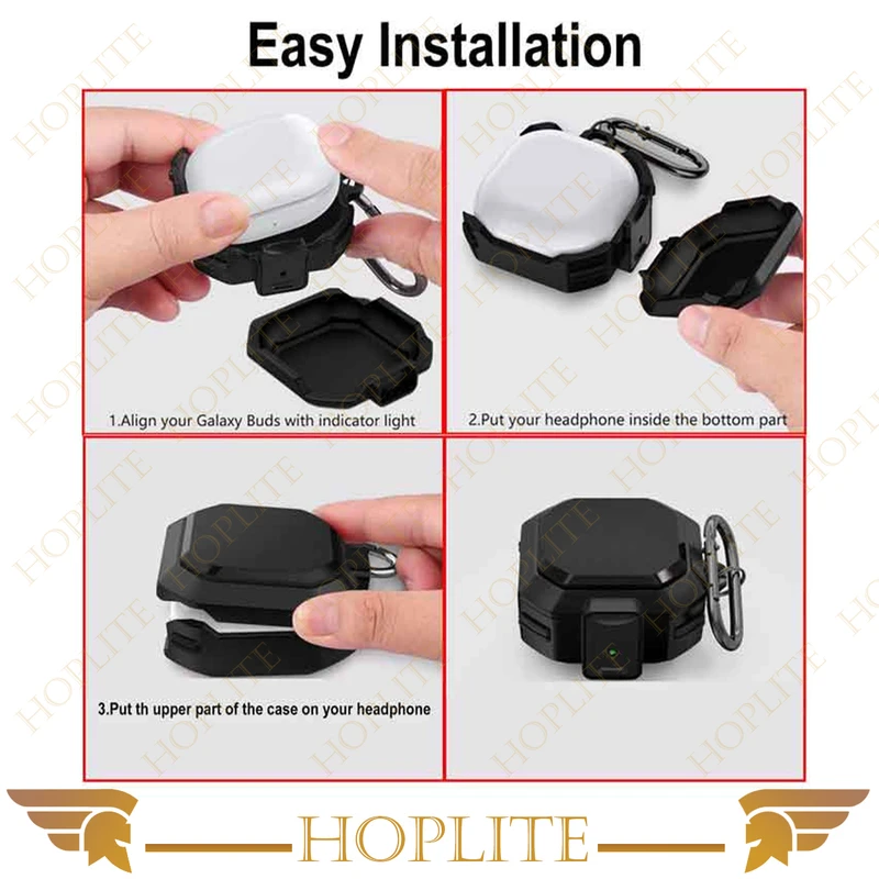 کاور هاپلایت مدل Eggshell-HL مناسب برای کیس سامسونگ Galaxy Buds FE