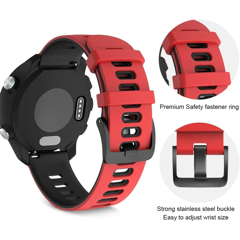 بند شیپ مدل Hike Dual Color SH TW مناسب برای ساعت هوشمند شیائومی S1 / S1 Active / S2 / Mi Watch XMWTCL02 / Mi Watch Color 2 / Mi Watch Color