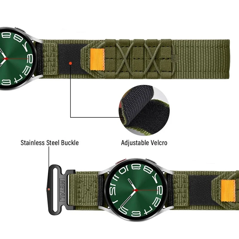 بند اسپریگ مدل Nylon Outdoor TW مناسب برای ساعت هوشمند شیائومی Redmi Watch 5 Active / Watch 5 Lite 22mm
