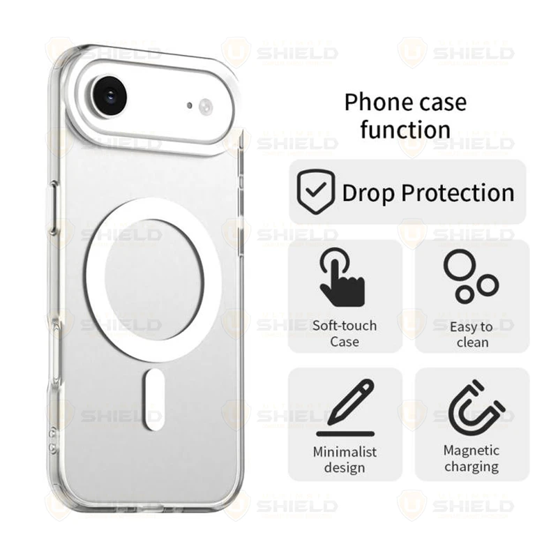 کاور آلتیمیت شیلد مدل Clear Magsafe UL مناسب برای گوشی موبایل اپل iPhone 17 Air