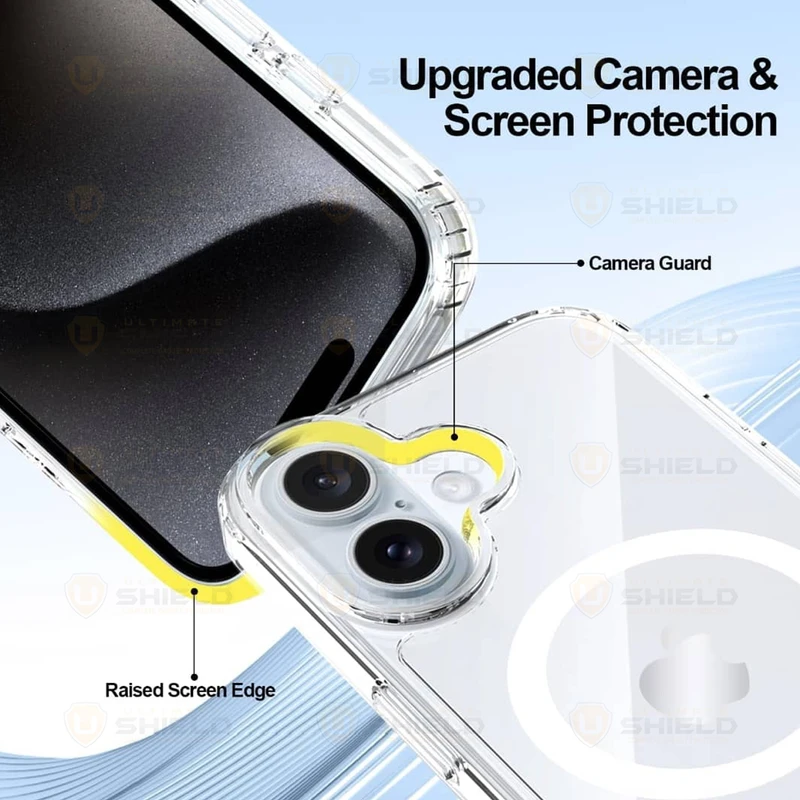 کاور آلتیمیت شیلد مدل Clear Magsafe UL مناسب برای گوشی موبایل اپل iPhone 17