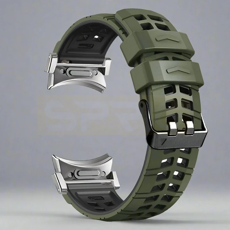 بند اسپریگ مدل Rebit Silicone ORG مناسب برای ساعت هوشمند سامسونگ Galaxy Watch 4/5/6/7/FE 40/43/44/46/47mm