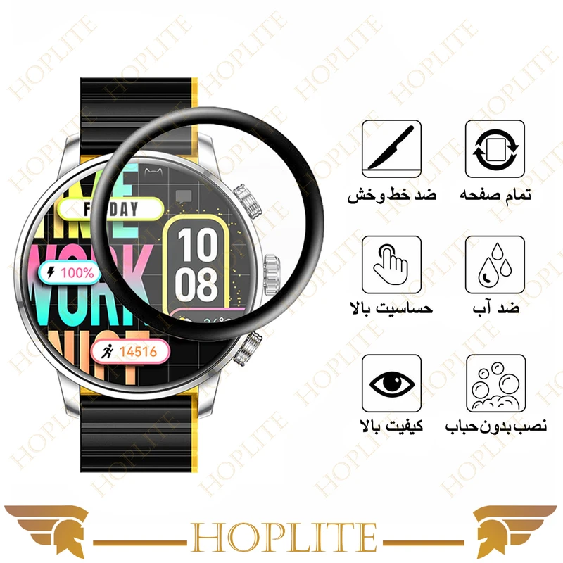 محافظ صفحه نمایش نانو هاپلایت مدل Pmma-HL مناسب برای ساعت هوشمند کیسلکت KR2