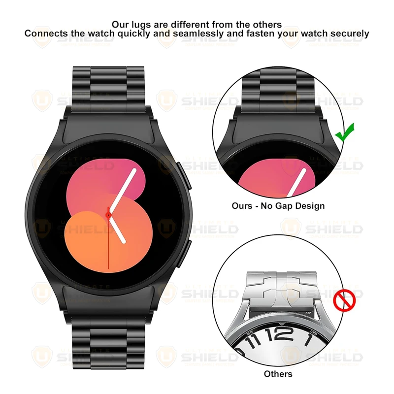 بند آلتیمیت شیلد مدل 3Bead BTN مناسب برای ساعت هوشمند سامسونگ Galaxy Watch FE 40mm